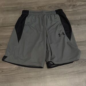 Under Armour Men's Athletic Shorts in Gray and Black